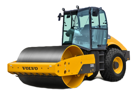 Compactador de Rolo 12 ton  VOLVO  SD 105 DX